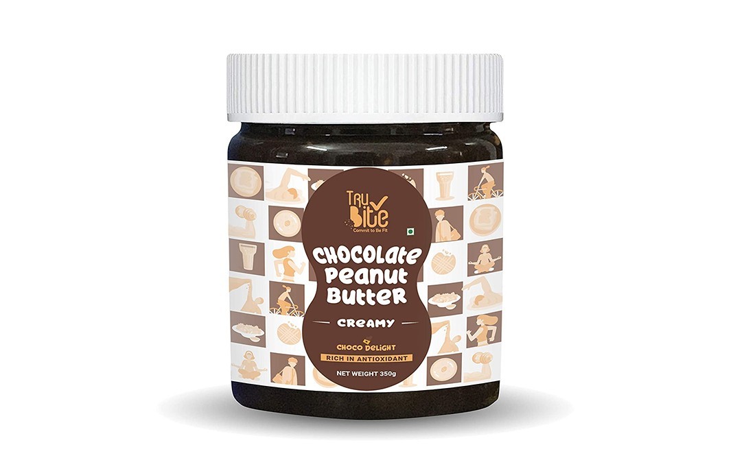 Trubite Chocolate Peanut Butter Creamy Choco Delight   Plastic Jar  350 grams